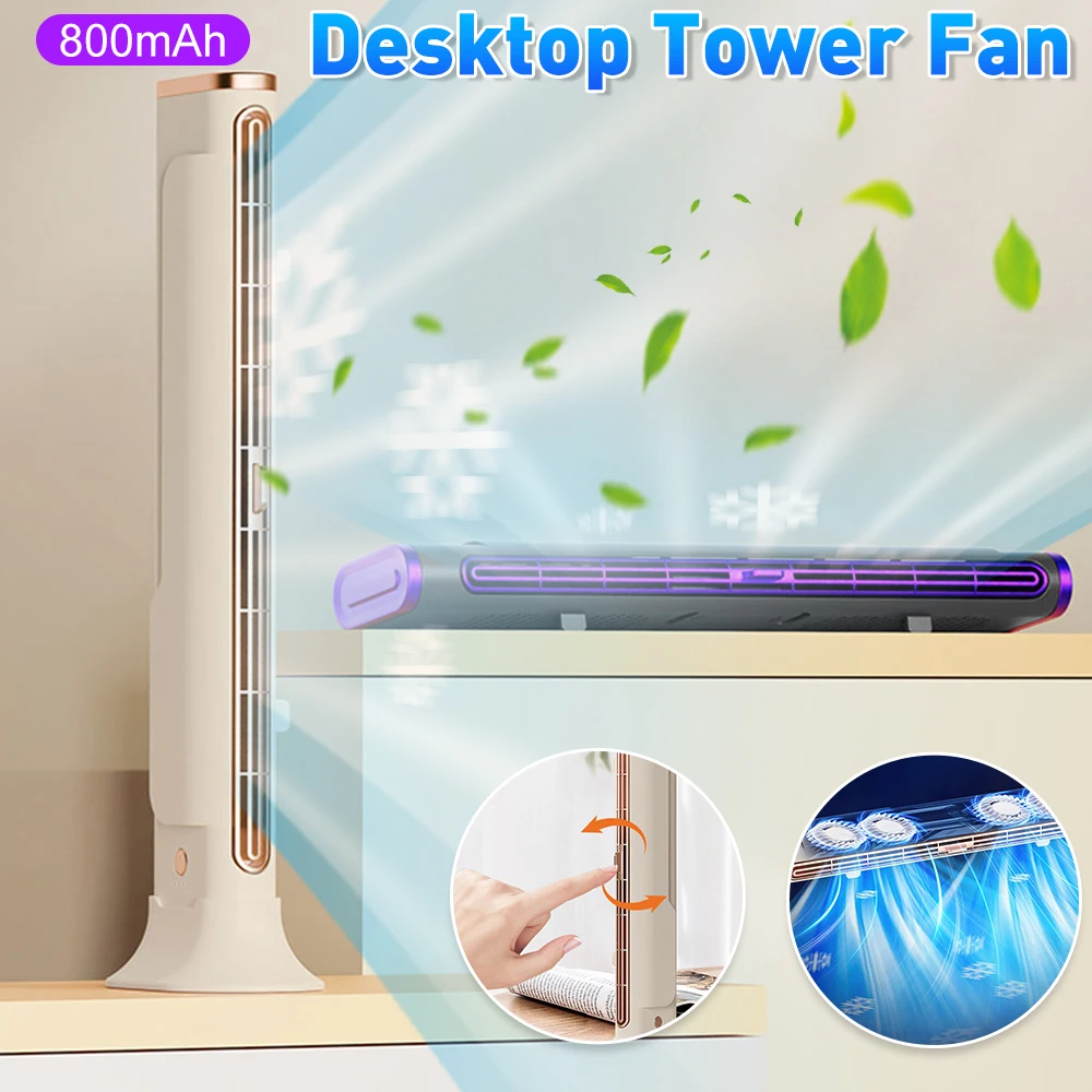 

Настольный вентилятор-башенка, регулируемый Осциллирующий вентилятор для кондиционера, летние напольные вентиляторы, безлопастный электрический вентилятор, воздухоохладитель для дома