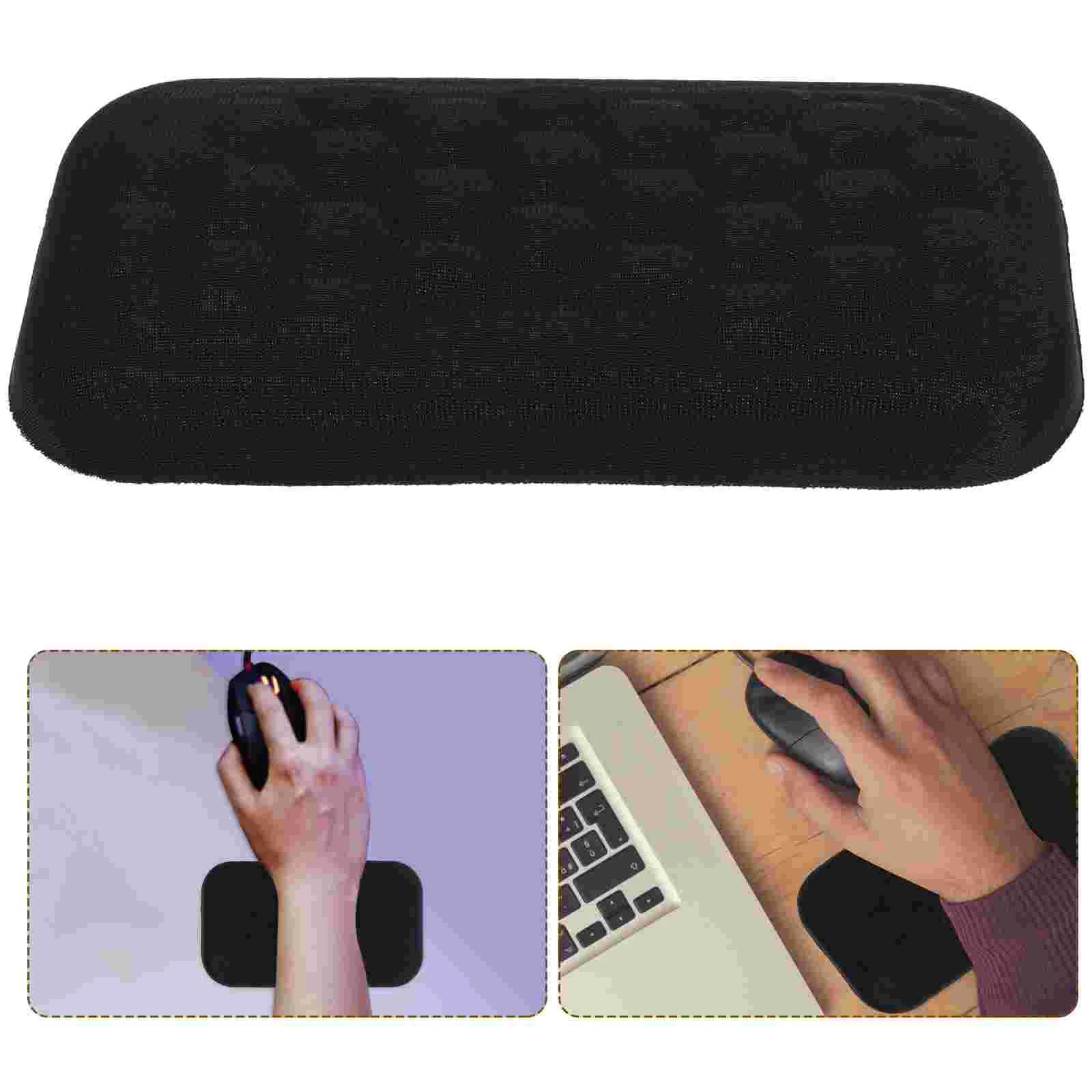 Keyboard Wrist Rest Pad Mouse Pads Cushion Cloth Elbow for Desk Office Computer