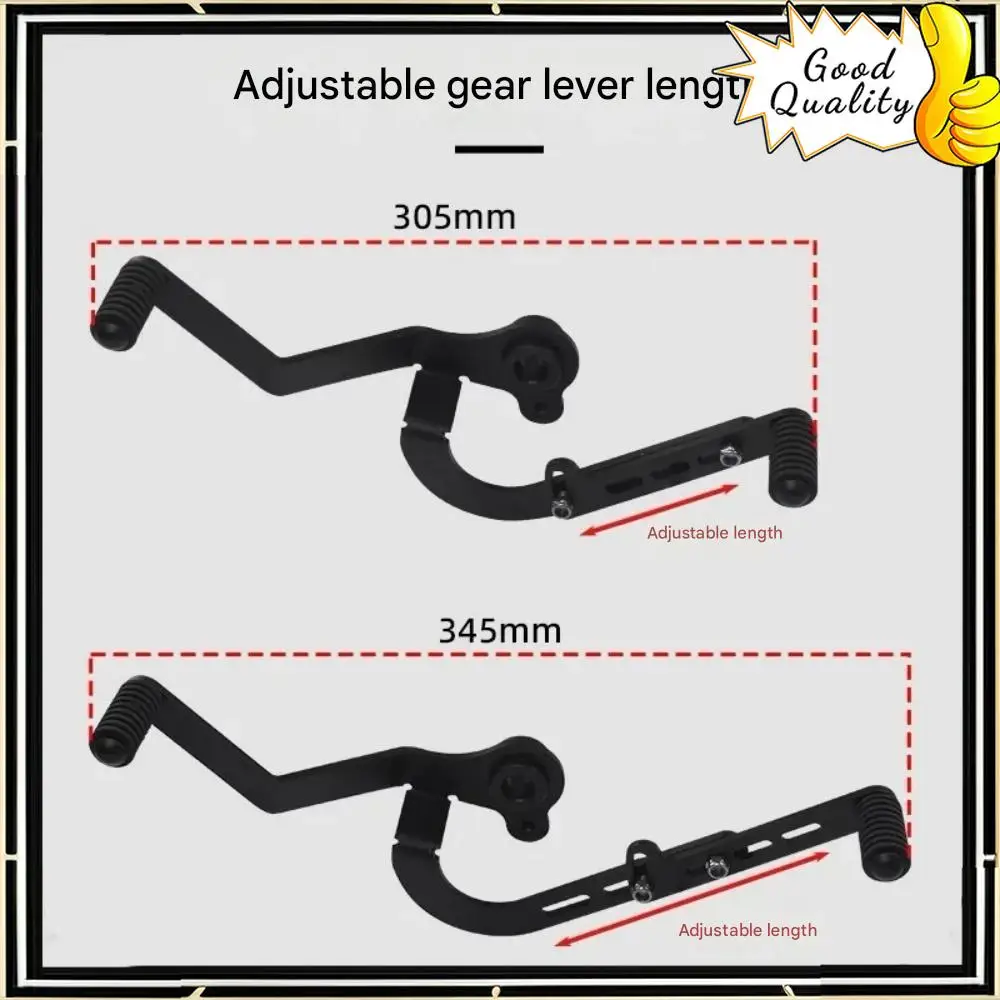 

For BENDA ChinchiIIa 500 Custom Front Rear Gear Shift Levers Pedals for BENDA Chinchilla 500 ROCK 250 300