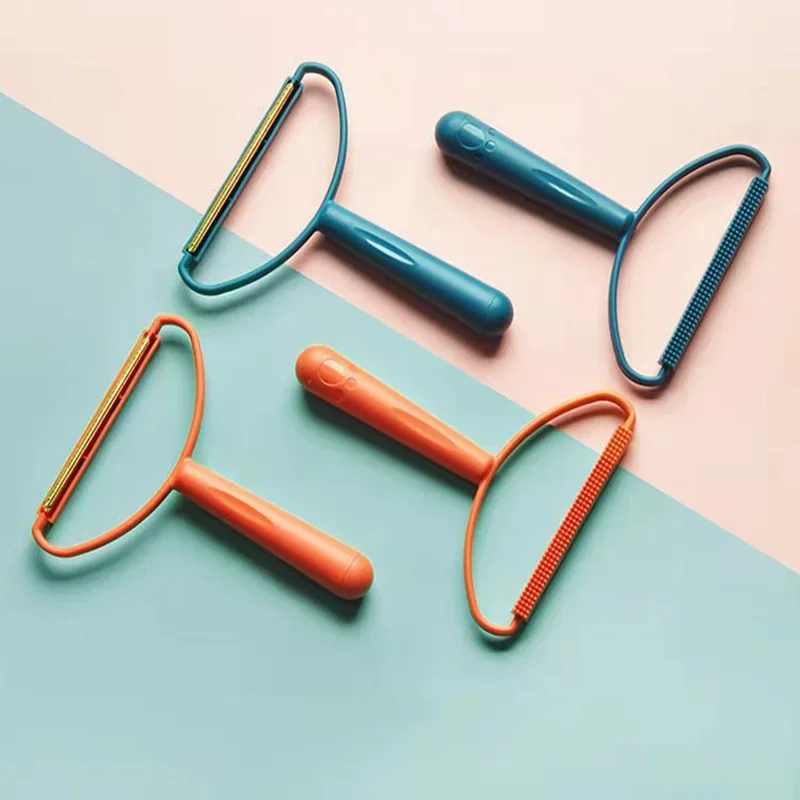 Spazzola per rimuovere pelucchi portatile a doppio lato Spazzola per rimuovere pelucchi manuale per vestiti Elettrodomestici Spazzola per vestiti per tappeti