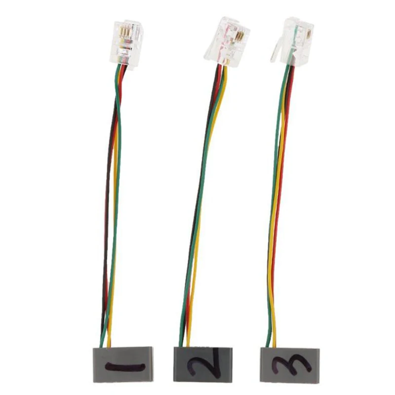 RJ9 4P4C Male Plug To 3.5Mm Female Jack Headset Audio Phone Converter Adapter Extension Cable Wire Cord For Avaya/