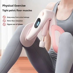 Gym equipment Pelvic floor muscle counting training and repair device for slimming leg,hip adductor and leg clamp equipment