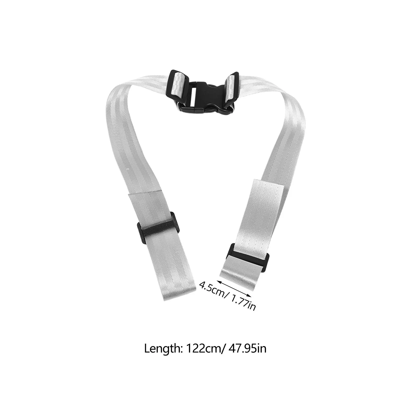 Cinghie di sicurezza per seggiolone da 3 pezzi Imbracatura regolabile universale per seggiolino per passeggino portatile da viaggio per neonati