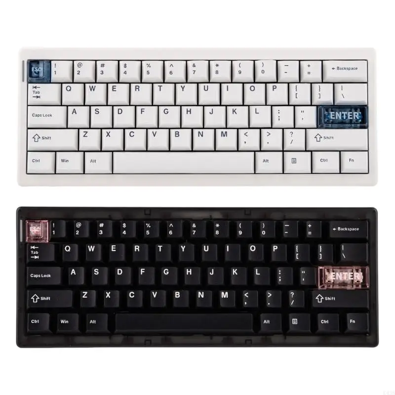 K43B QK61 V2 Programmable 60 Percent Mechanical Keyboard with Lighting Hot Swappable