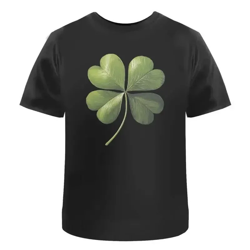 Four Leaf Clover ' T Shirt 100 Cotton S Xxl Ta052404