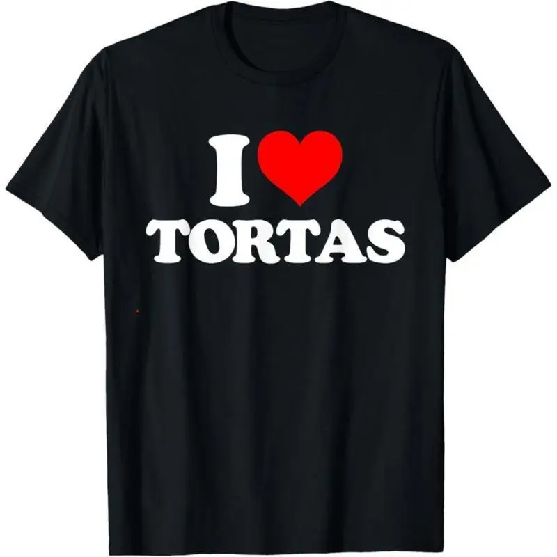 

Women's I Love Tortas T-shirt Funny Slogan Tee Mexican Food Lover Graphic Top Casual Short Sleeve