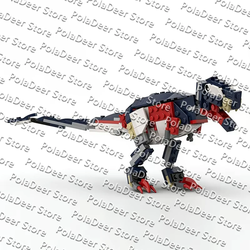 QWERT Creators Animal Series Model MOC Building Bricks Large Dinosaur Modular Technology Gifts Holiday Assemble Children Toys
