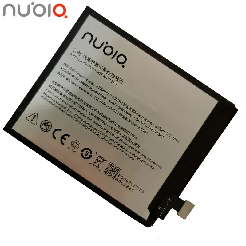 3100mah li3930t44p6h746342 Telefon Ersatz akku für zte nubia z17s nx595j Smartphone wiederauf ladbare Batterien bateria