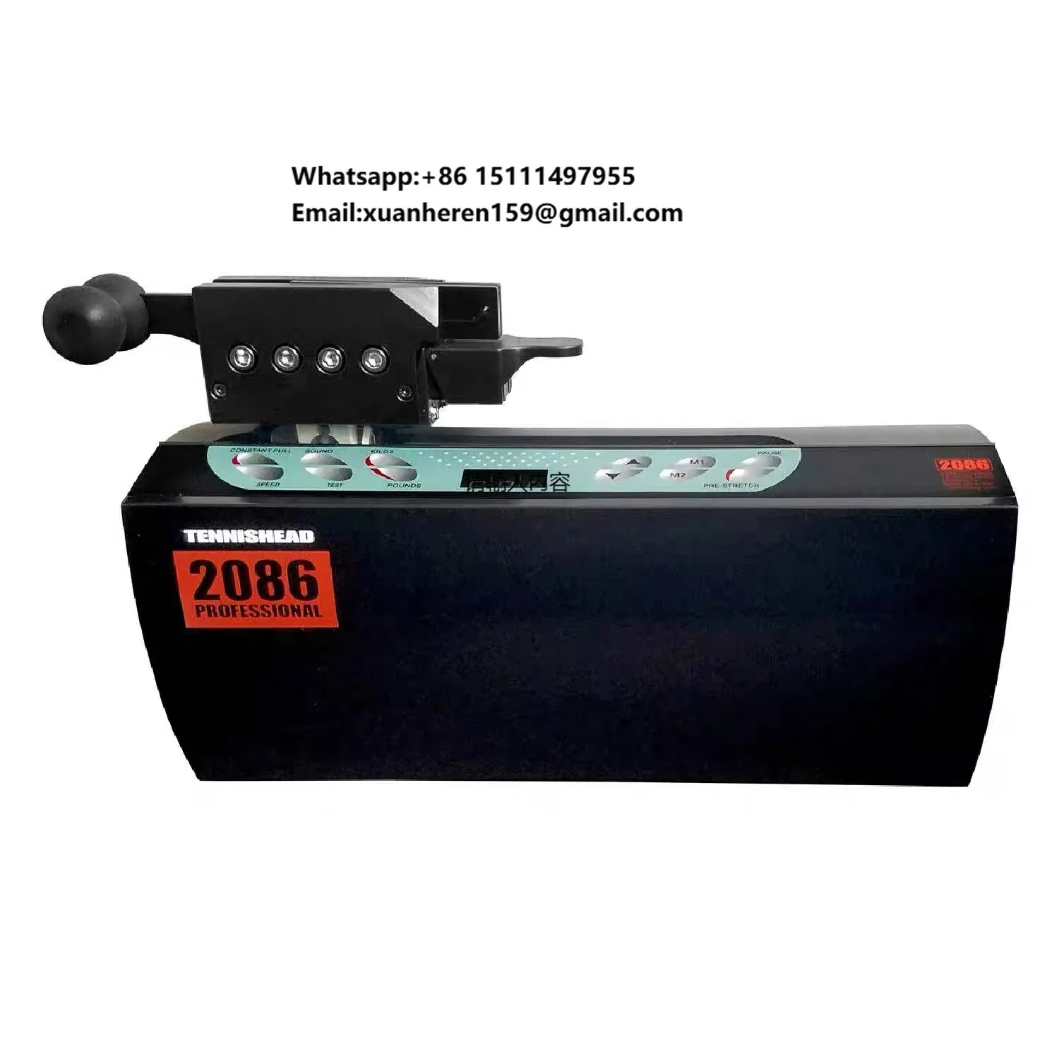 WISE 2086 Tennis Electronic Tension Head Badminton Strings Tension Equipment for Sale
