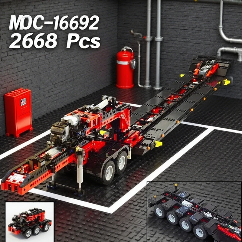 

2668Pcs Model Building Kit Building Blocks Self-locking Brick Toy Assembly Children's Gift