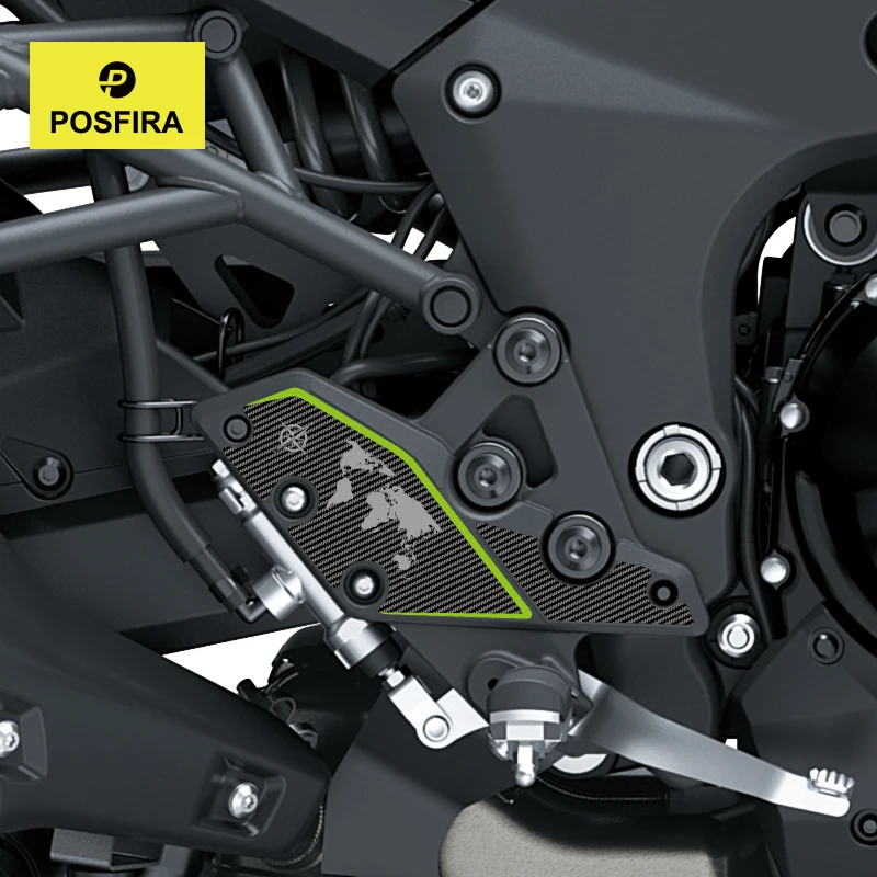 

Наклейки-декали POSFIRA из винила для подножек мотоцикла Kawasaki Versys 1100 SE/S 2025 – аксессуары для декора подножек