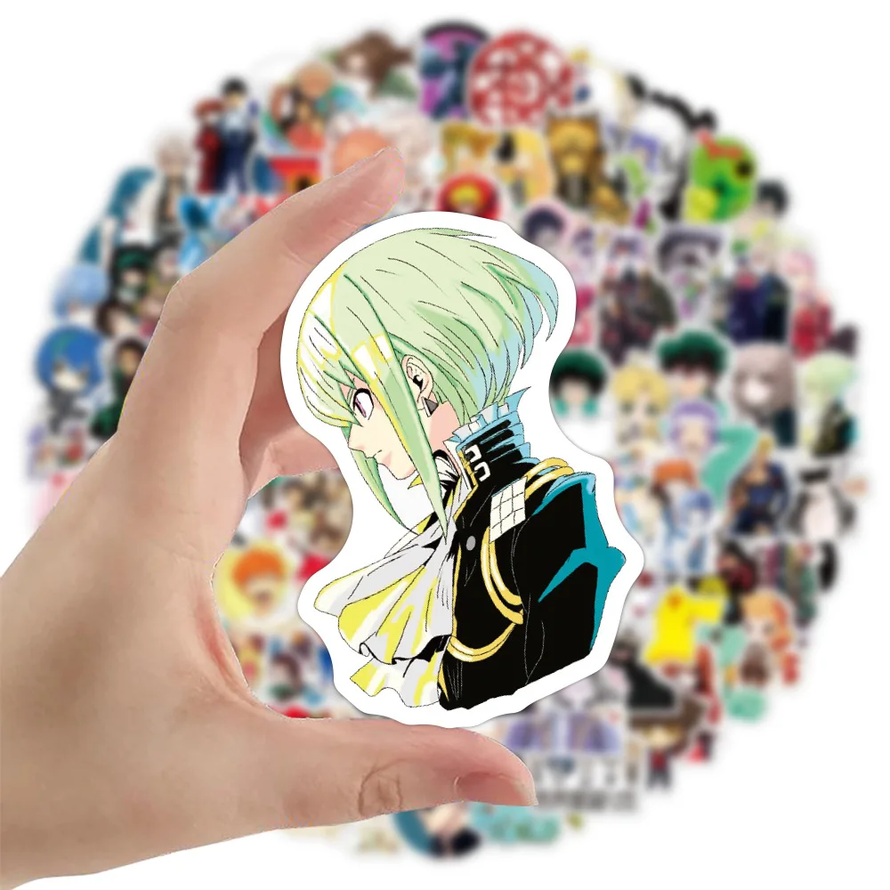 10/30/50/108pcs Classic Mixed Anime Stickers Haikyuu!! My Hero Academia Sticker Notebook Guitar Phone Cartoon Decals Decoration