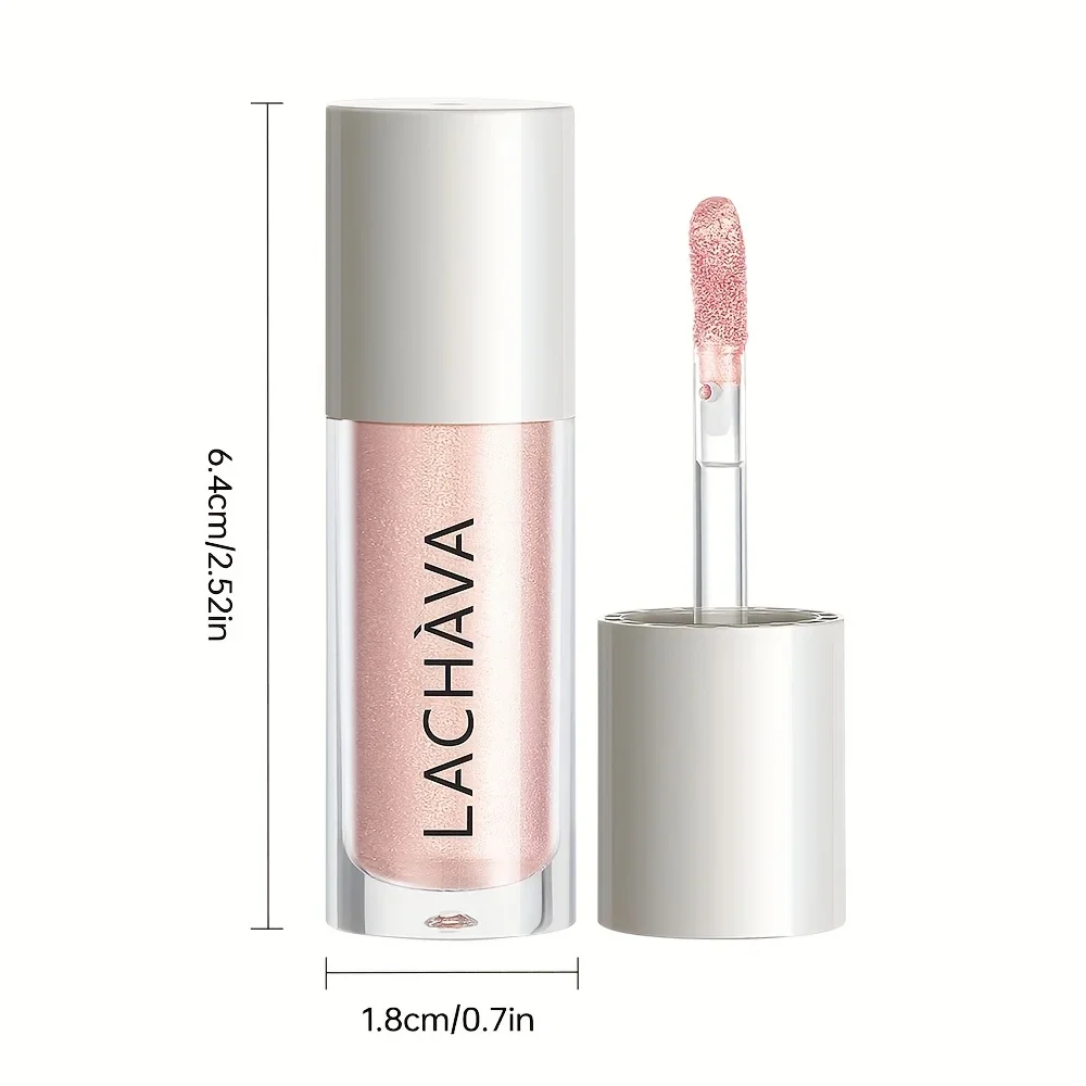 Ombretto liquido con glitter sottili, luccichio fine, resistente al sudore impermeabile, trucco occhi metallizzato a lunga durata senza sbavature