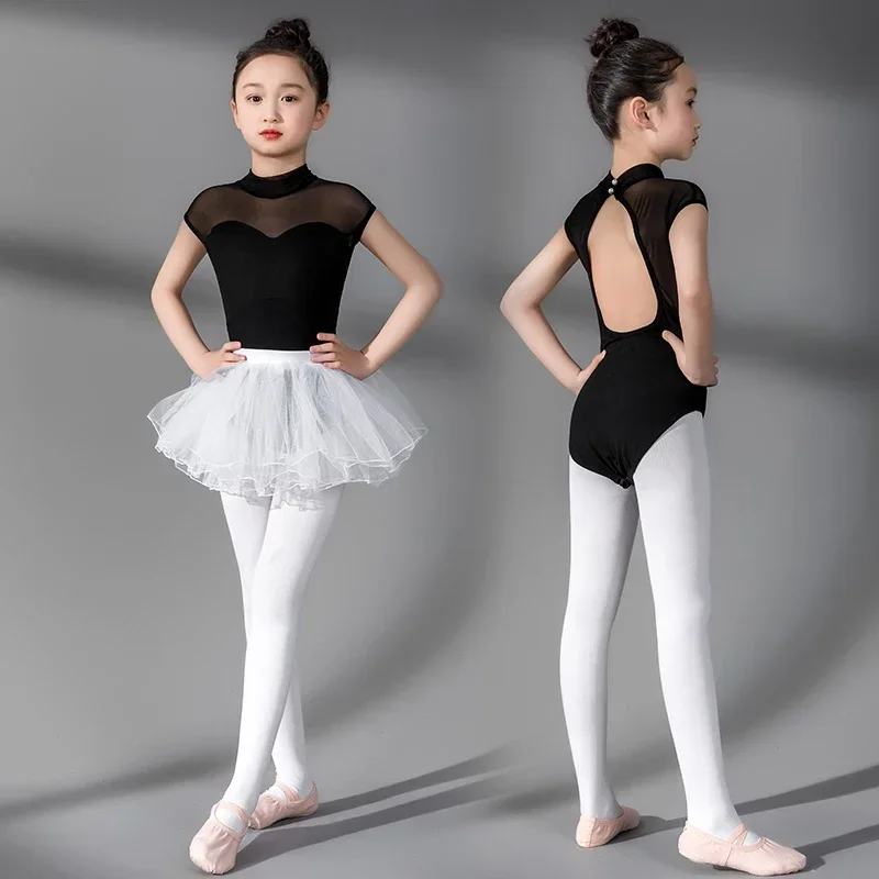 

Short sleeve Ballet Dress Kids Leotard Tutu Dance Wear Costumes Ballet Leotards for Girl Ballerina