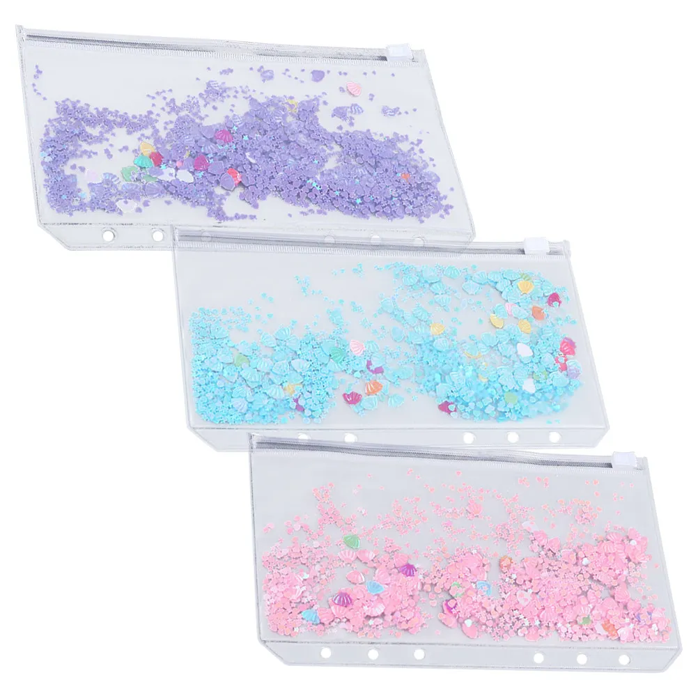 

Набор из 3 утолщенных прозрачных ПВХ-пакетов на молнии для документов, ручек, визиток, кабелей, папок-скоросшивателей