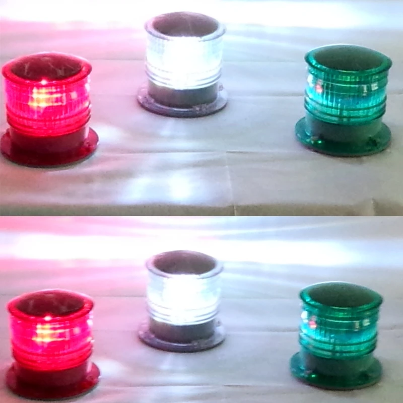 ENET-300 Solar Powered LED Navigation Lights for Ships