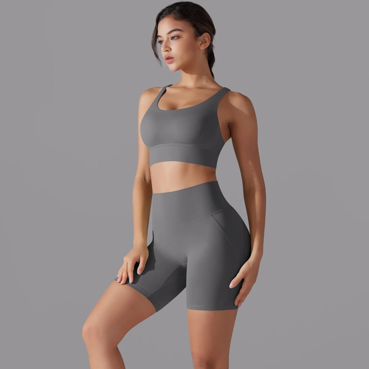 Women Yoga Set Yoga BraTank Tops for Fitness Workout Sportswear Gym Clothing High Waist Shorts  Sportswear Leggings Suits