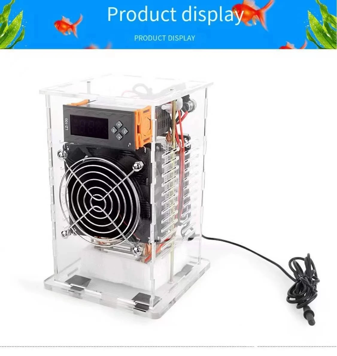 Fish tank cooler household small air cooler fish tank heater hot and cold all-in-one aquarium accessories AC110V-220V 70W-100W