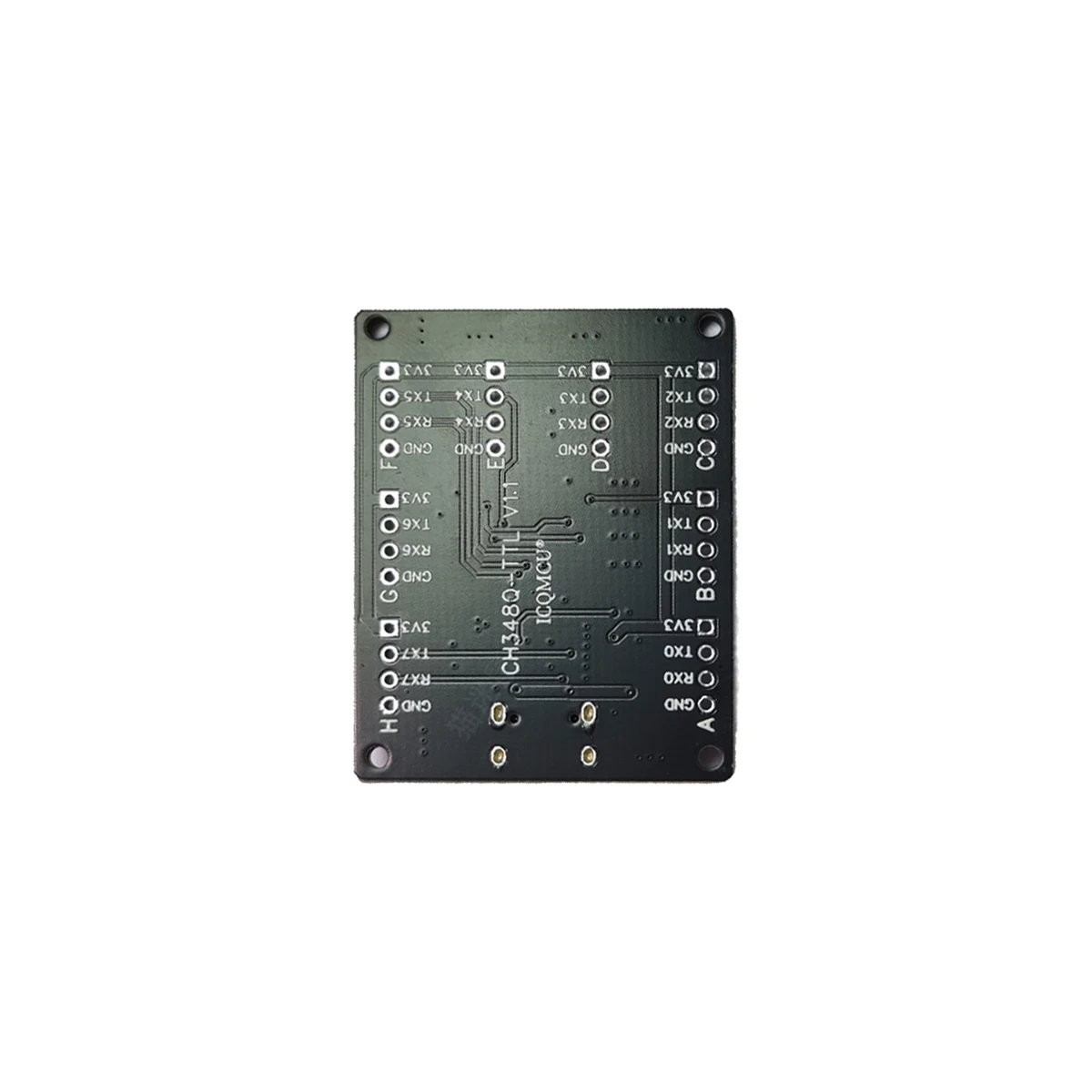 Ch348 Modul Typ-c 8-Wege-Mehrkanal-Erweiterungsplatinenmodul USB-TTL Modul ch348q Typ-c