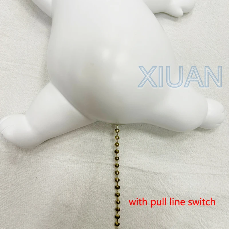 Imagem -05 - White Bear Wall Lamps With Zipper Switch Quarto das Crianças Luz de Cabeceira Romântico Quente Berçário Escola Parede Decorativa Night Light g9