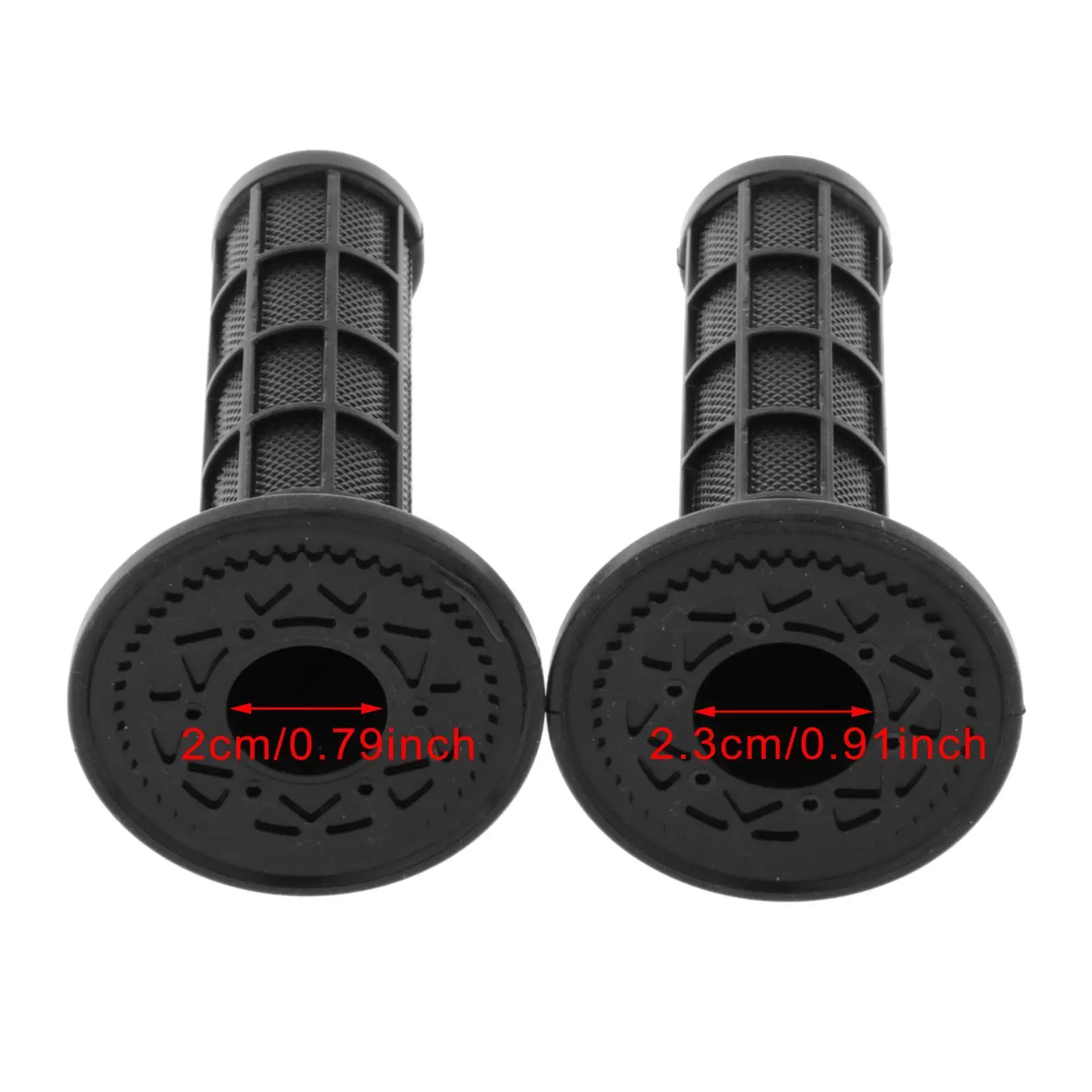 オートバイハンドルバーグリップ 7/8インチ モトクロスバイク プロフェッショナルスロットルグリップ 20mm