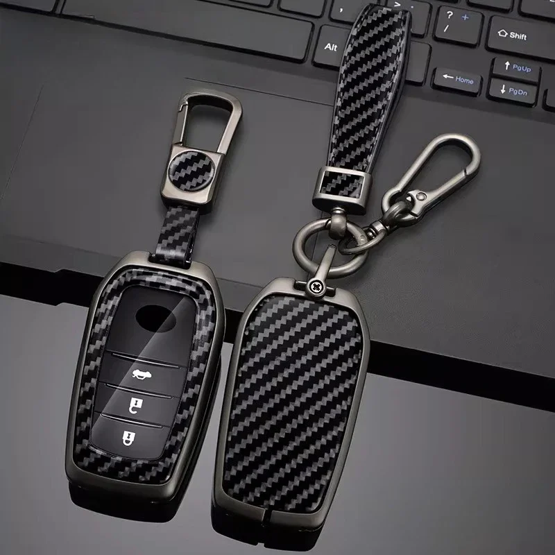 For Toyota Hilux/Tundra 2020-23 Imported Car Key Cover Case Buckle Automobiles Body Kits Car Interior Accessories Key Cover