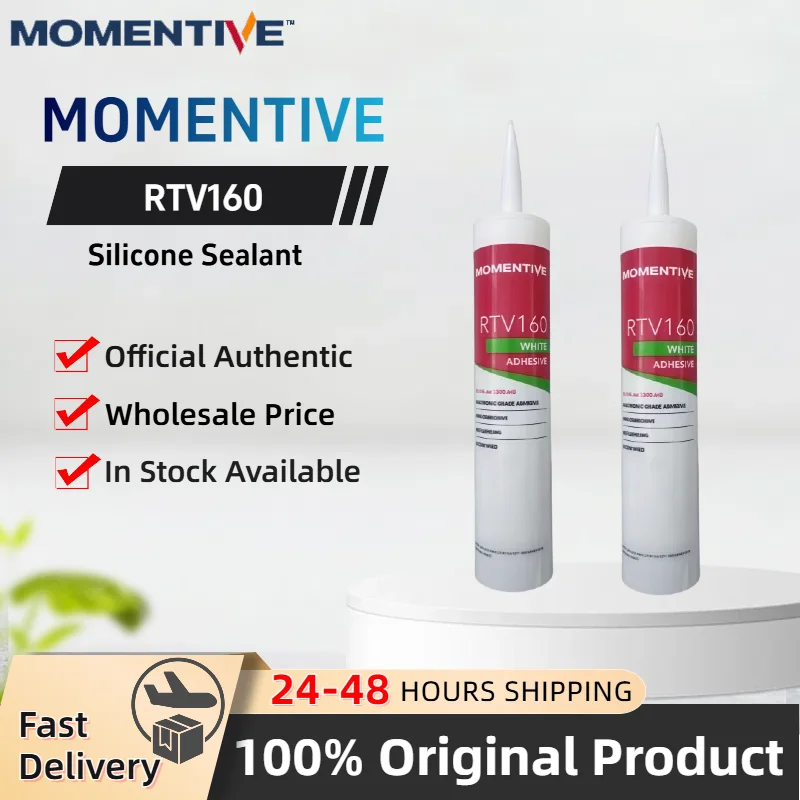 

Силиконовый герметик Momentive RTV160, силиконовый жидкий клейкий герметик для электроники, белый, 300 мл