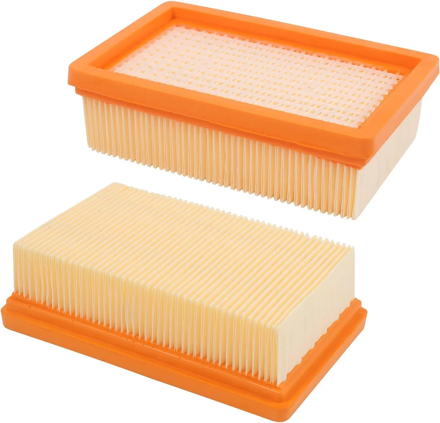 Filter for Karcher WD4, WD5, WD6, MV4, MV5, MV6 Wet & Dry Vacuum Cleaner, Flat Pleated Premium Filter for Karcher, 2.863-005.0