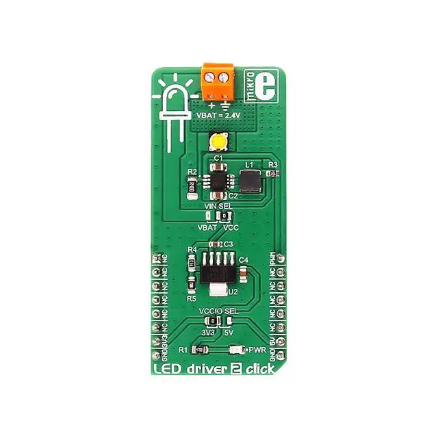 

New MIKROE-2807 LED DRIVER 2 CLICK