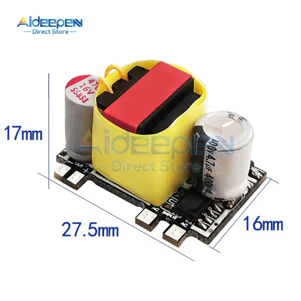 AC-DC 5V 6V 10V 12V 450mA 500mA 800mA 1000mA Konverter Buck Presisi AC 220V Ke 5V DC Modul Catu Daya Transformator Step Down