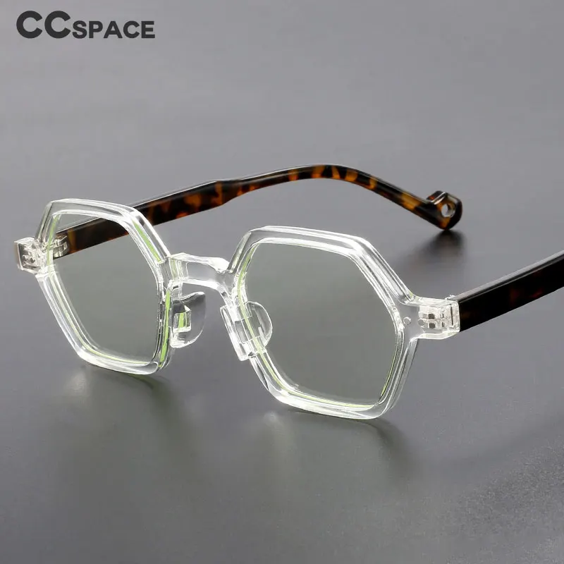 Modne męskie oprawki okularów Damskie okulary optyczne Przezroczyste okulary komputerowe Okulary korekcyjne na zamówienie Unisex 54565
