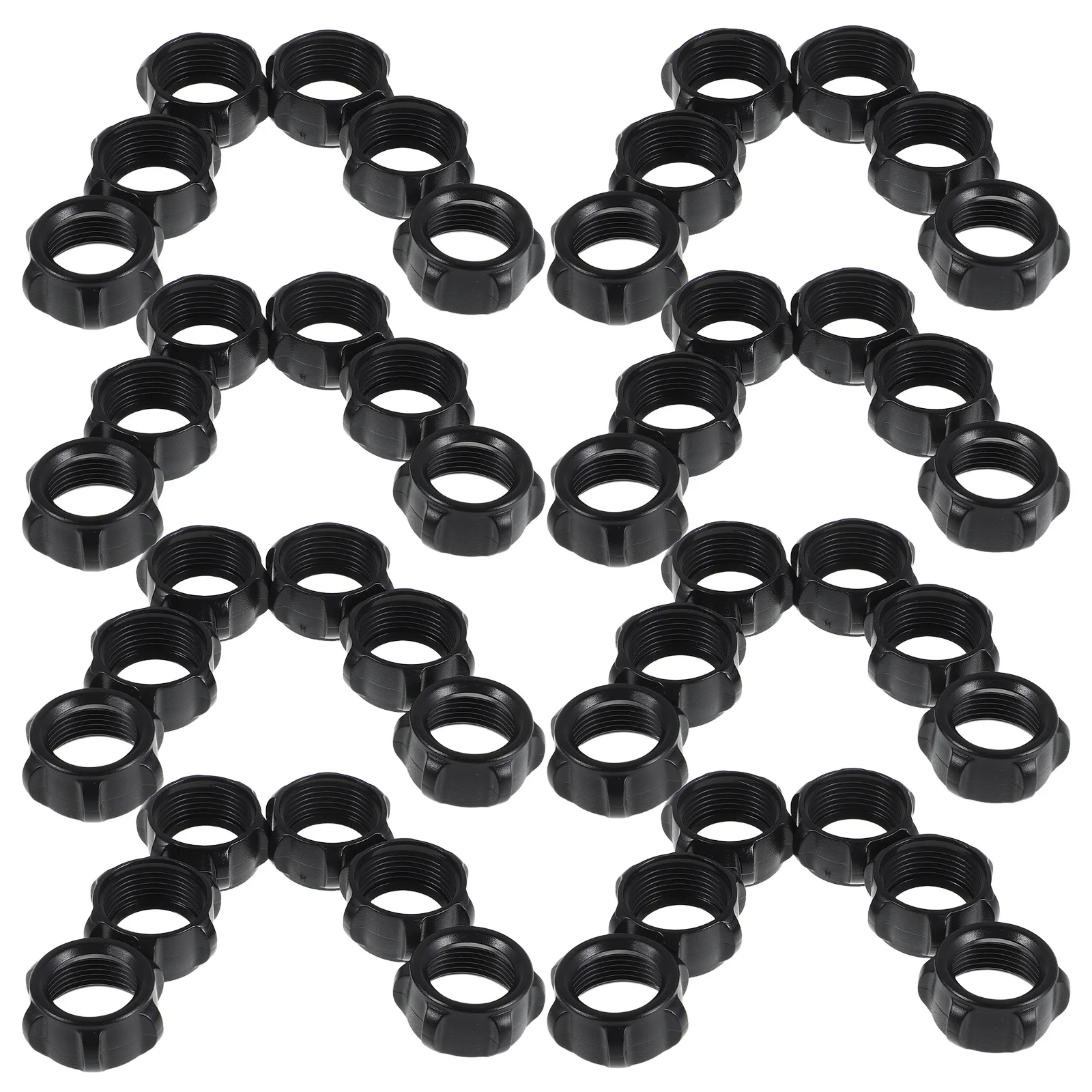 

50Pcs Car Bracket Nuts Wireless Charging Phone Mount Screw-on Plastic Nut Caps Replacement Parts for Secure Car Phone Holder
