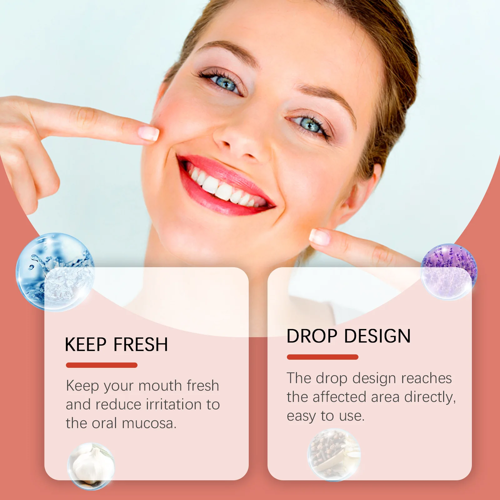 ORALHOE Herbal Teeth Care Essence Natural Plant Extract Remove Smoke Coffee Stain Fresh Breath Oral Gum Care Whitening Serum