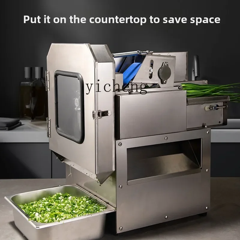 

TQH Автоматическая машина для резки овощей Коммерческая многофункциональная машина для нарезки и измельчения картофеля редиса