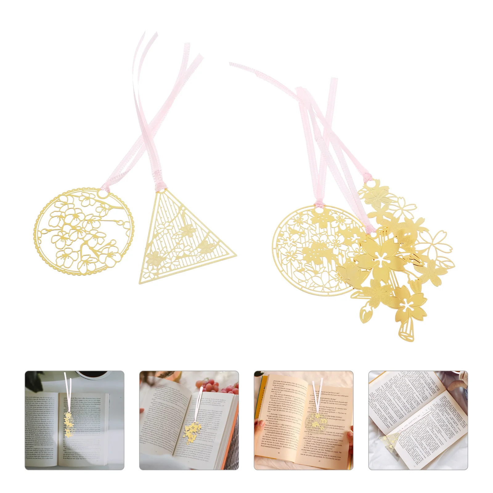 5 шт. металлические закладки, полые нежные элегантные маркеры страниц для школьной библиотеки, подарки на выпускной, аксессуары для чтения и писателей