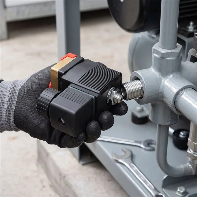 AB42-For Atlas Copco Air Compressor Accessories- Solenoid Valve Replacement Part 1089062119(1089-0621-19) 1089062052