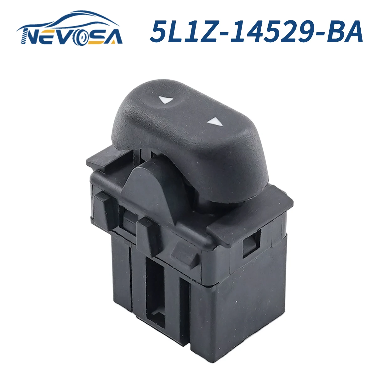 NEVOSA 5L1Z-14529-BA Passenger Side Car Window Switch Single Button For Ford F150 Heritage Crown Victoria Lobo Grand 5L1Z14529BA