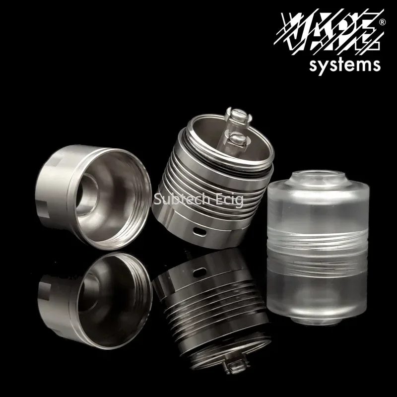 YFTK Caiman V.5 RDA 2 304/ / POM BY-KA V9 BY-KA SE atomizer tank for coils & atomizers - gallery image 3