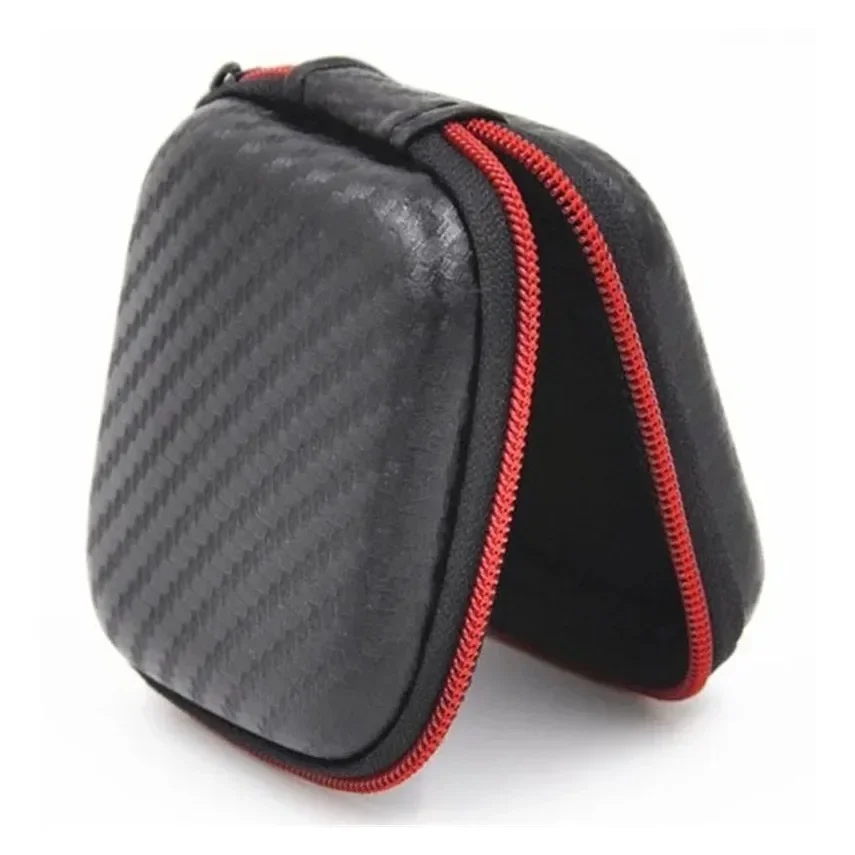 Étui de rangement pour écouteurs, sac rigide de transport, boîte pour écouteurs, accessoires pour écouteurs, carte mémoire, câble USB, pochette pour QKZ