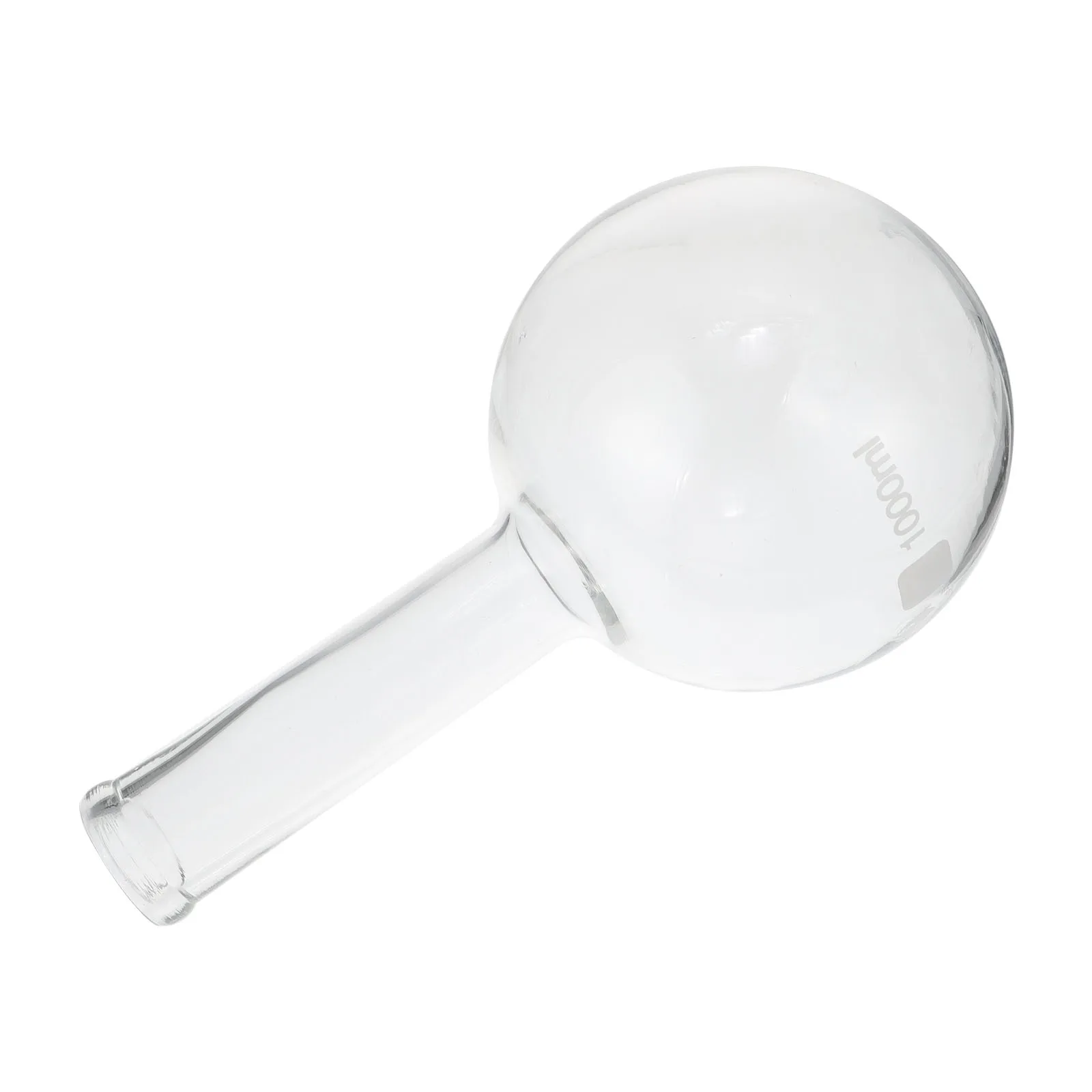 

1Pcs Flat Bottom Flask 1000ml Smooth Surface Elegant Design Narrow Neck Experiment Flask Flat Bottom Flask, Laboratory Supplies