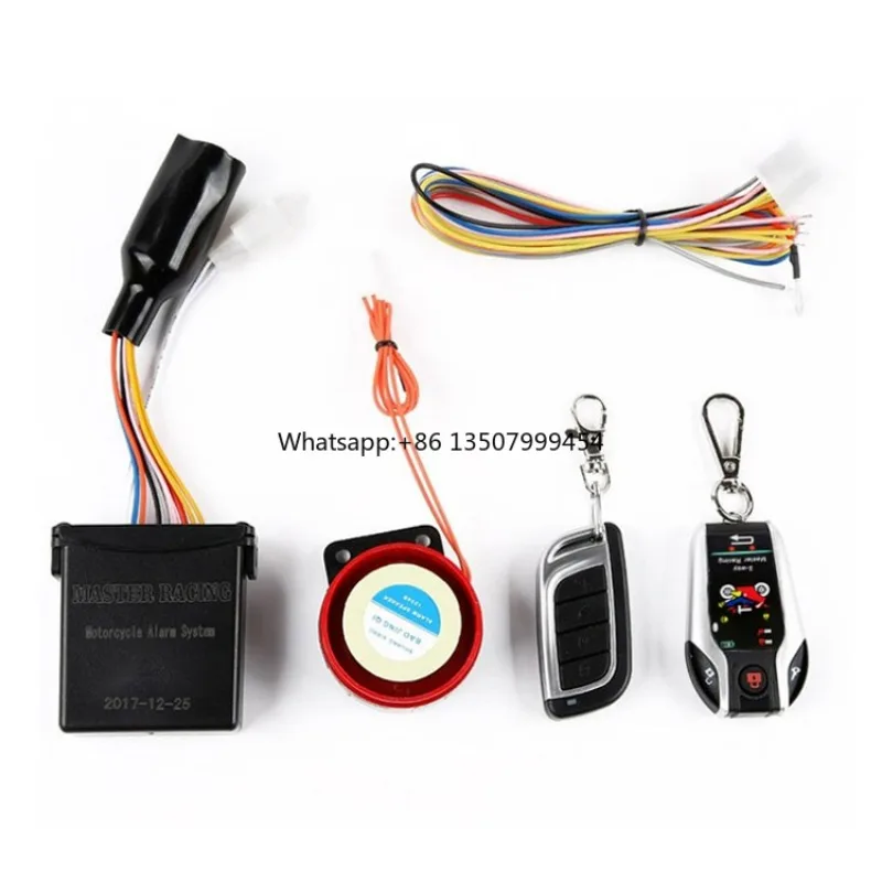 Alarma Para Motor 2 Way Alarm Motorcycle Antitheft System Bike Remote Control Security System