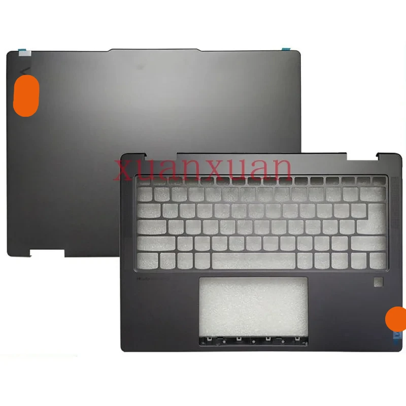 

Для Lenovo Yoga 7 14ARP8 14IRL8 2023, задняя крышка ЖК-дисплея, упор для рук, корпус A/C