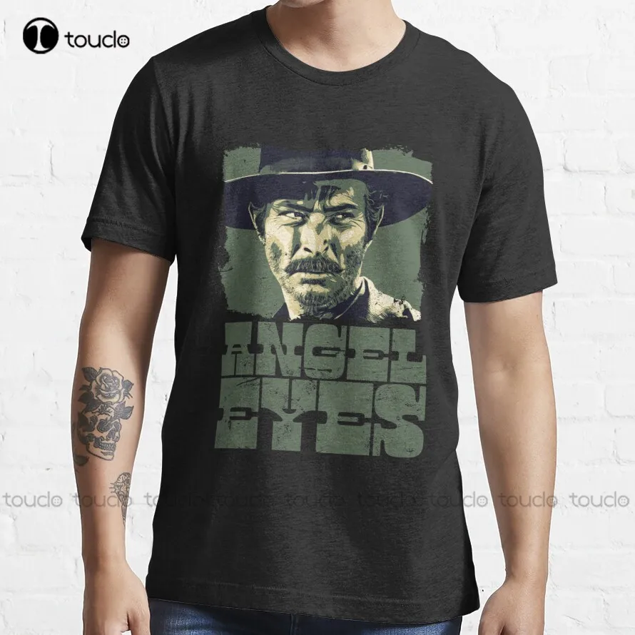 Angel Eyes Lee Van Cleef The Good The Bad And The Ugly Trend T-Shirt Clint Eastwood Sport Shirts For Men Xs-5Xl New Popular