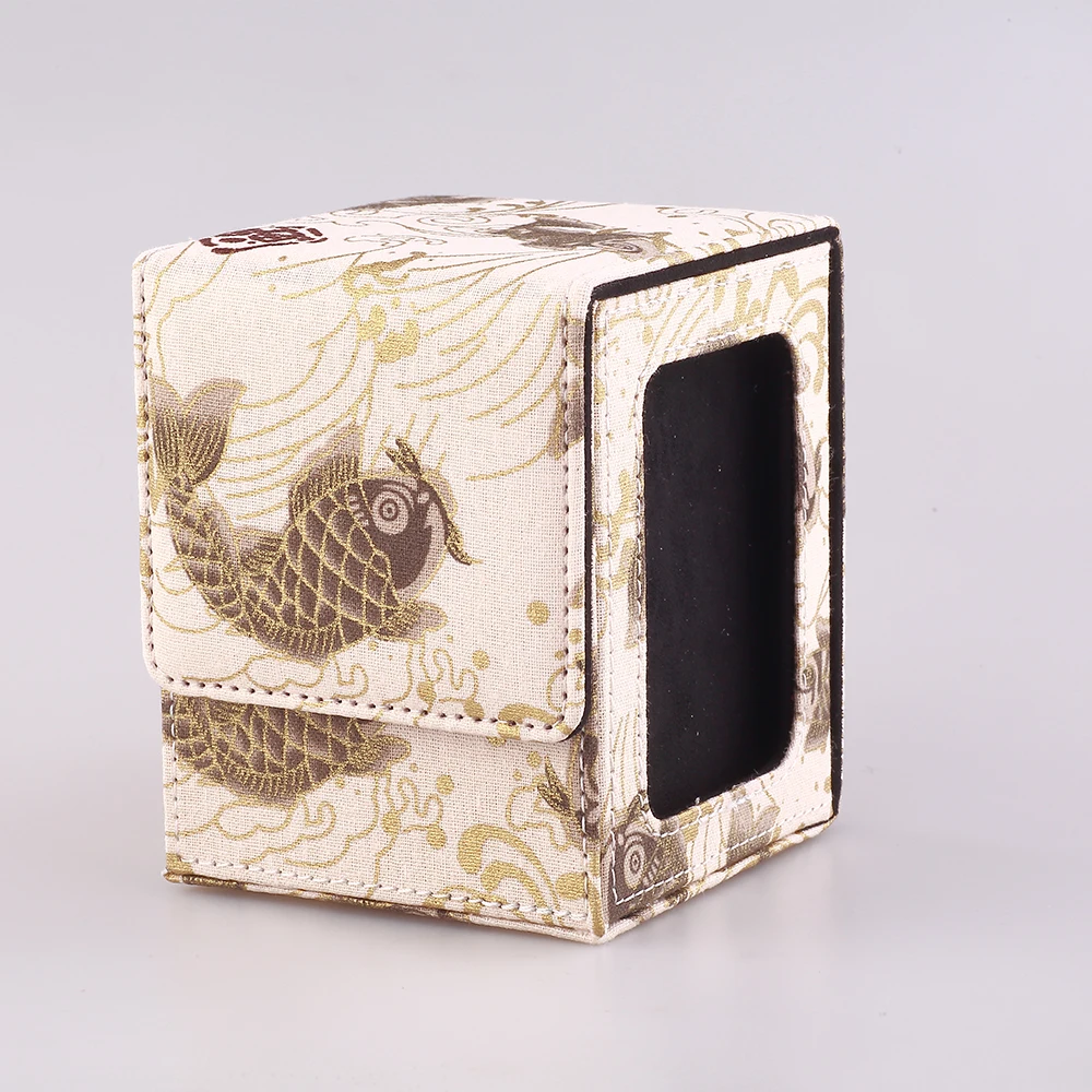 100+ Sammelkarten-Deckbox Commander Karten-Organizer-Etui YTG TCG Brettspiele Sammelkarten-Hüllen Geschenke