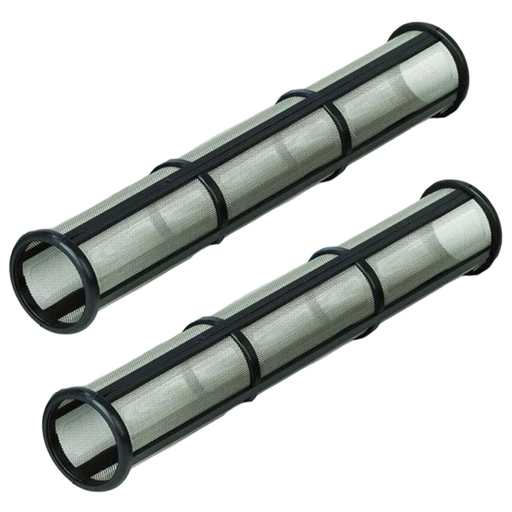 Airless Sprayer Pump Manifold Filter 60 Mesh Stainless Steel Mesh with Plastic Housing for Contractor II 2 pcs