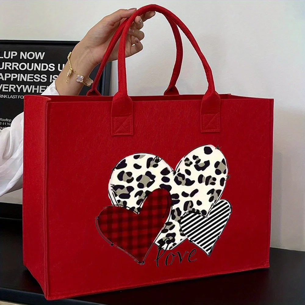 

Женская войлочная сумка-тоут, легкая, для путешествий, пляжа, шопинга, работы, подарок на день рождения, праздник, свадьбу, День матери, выпускной, для медсестры