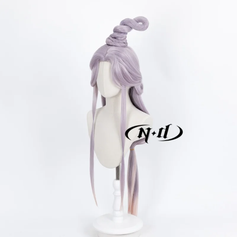 ND Honor of Kings Cosplay Hair Wigs Princess Frost Cosplay Wigs Azalea Grace Hairpiece for Comic Con Coser Heat Resistant