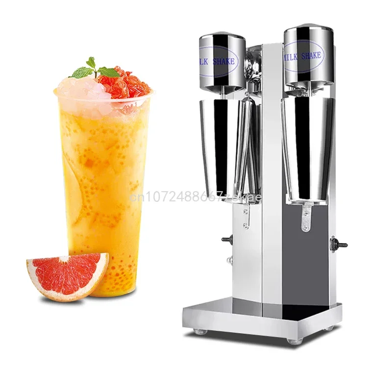 Factory Commercial Snack Equipment Stainless Steel Double Cup Milkshake Maker Blender Milkshake Cup Milkshake Maker