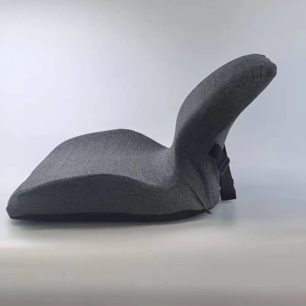Ergonomic Seat Cushion Non-Slip One-Piece Design Backrest Pad Long Drive Orthopedic Lumbar Support Cushion Gaming Chair
