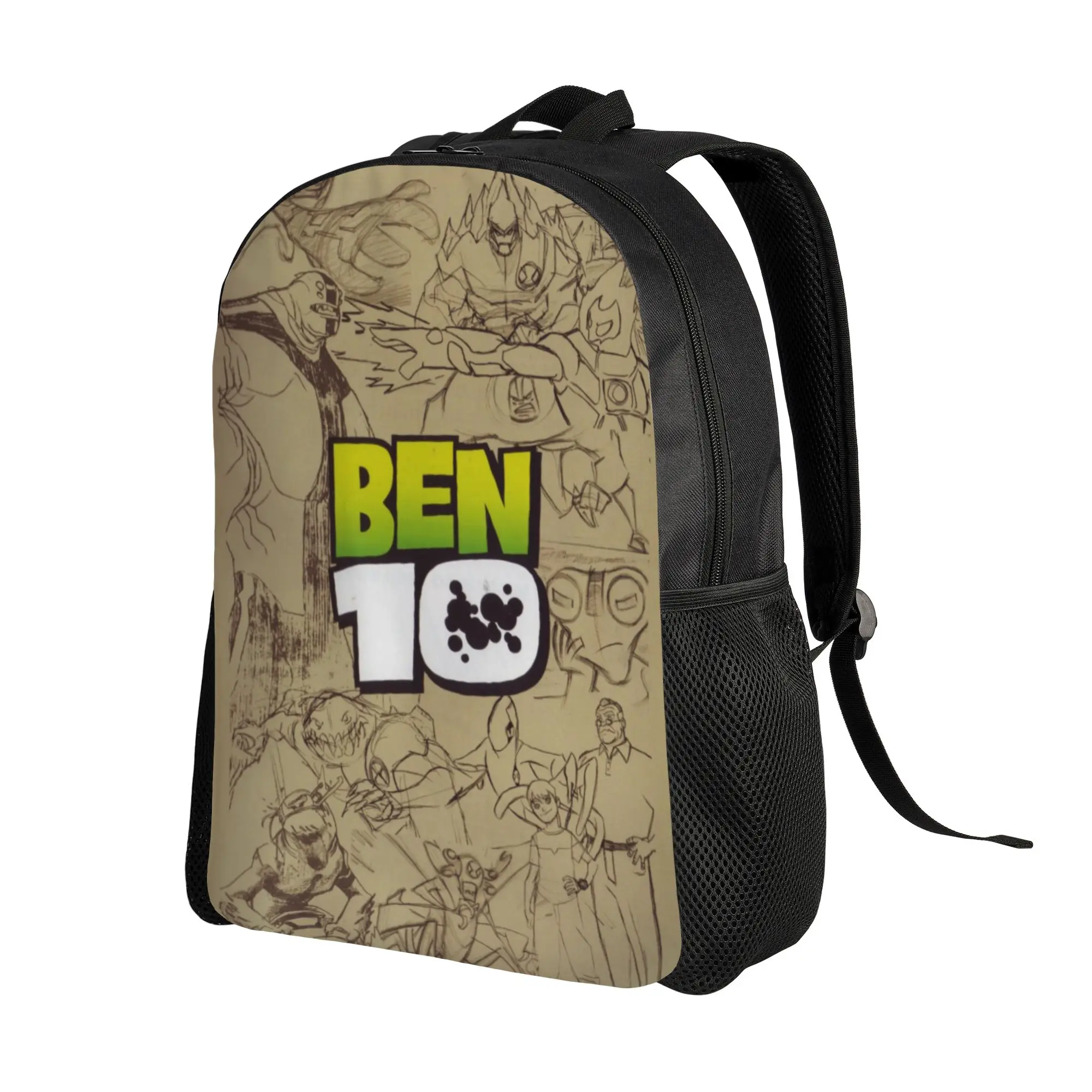 Back to school season High Street Ben 10 Original Series Comic Art Handbag  Female Backpack